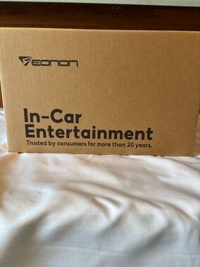 In-Car Entertainment System - Brown Finish